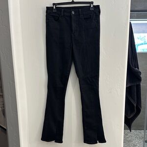 Black Flared Jeans